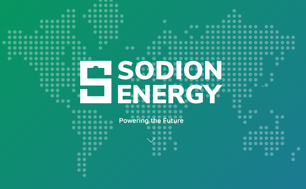 Sodion Energy Launches Sodium-Ion Battery Range